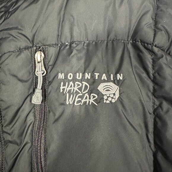 Mountain Hardwear Black Down Puffer Jacket Size Large - Picture 2 of 9